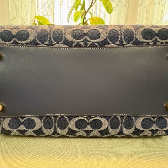 Coach Large Rowan-Denim - Picture 6 of 13